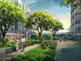 小区园已勘测打出温泉眼，会在小区园林内设置温泉泡池。