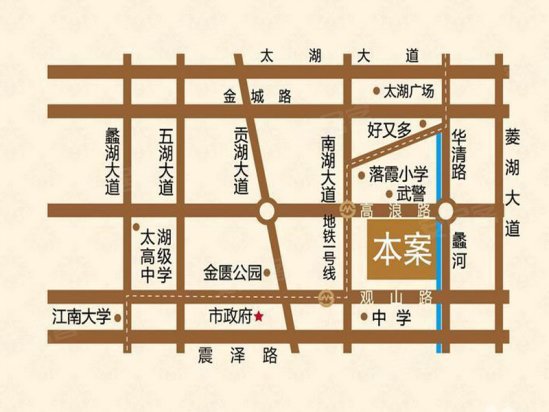 户型实用交通线路丰富 太湖新城观山名筑多角度评测