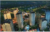 集商业街、酒店、写字楼、公寓、别墅于一体的城市综合体