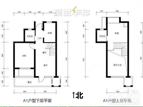 东方郡 loft下大,送30万婚房精装 全明户型 带车位