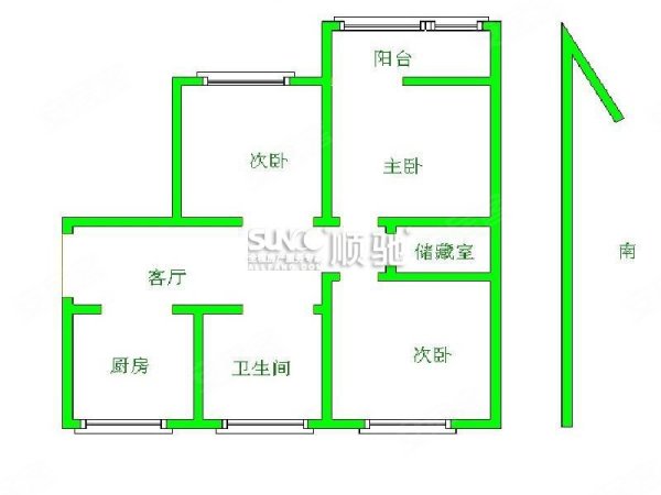 房东急售清扬路沁园对面 清扬新村二手房 3室1厅1卫 46万元 无锡