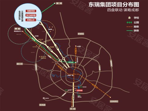 东方威尼斯:郫县三道堰1-3居均价3800元 –成